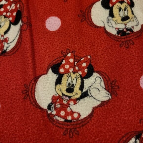 Disney Junior Minnie Mouse toddler girl red long-sleeved night gown - Picture 2 of 8